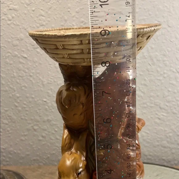 Ceramic Bunny Candle or treat Holder Bloom Core Nature Core - Picture 5 of 16